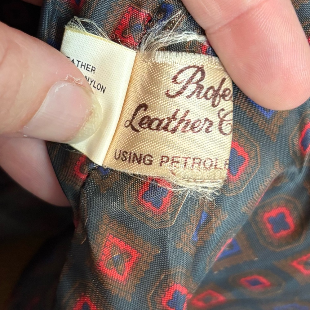Leather Bomber Jacket - Picture 13 of 14